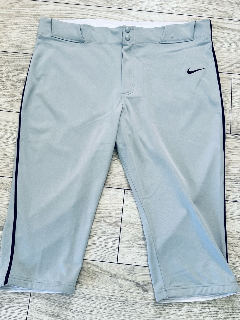 Nike Vapor Select baseball pants (grey with piping), size L (XXL), suggested r
